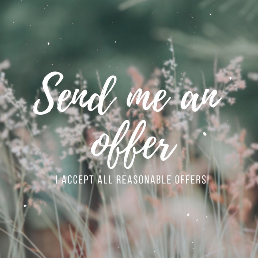 All Offers Are Welcomed 🦋